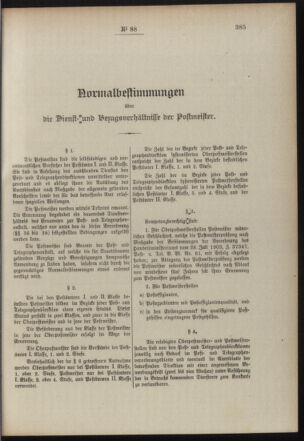 Post- und Telegraphen-Verordnungsblatt für das Verwaltungsgebiet des K.-K. Handelsministeriums 19100625 Seite: 5