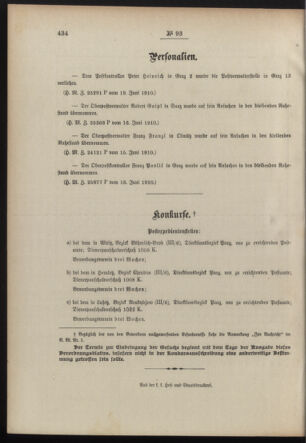 Post- und Telegraphen-Verordnungsblatt für das Verwaltungsgebiet des K.-K. Handelsministeriums 19100705 Seite: 4