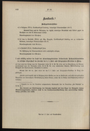 Post- und Telegraphen-Verordnungsblatt für das Verwaltungsgebiet des K.-K. Handelsministeriums 19100707 Seite: 4