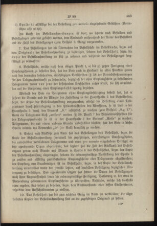 Post- und Telegraphen-Verordnungsblatt für das Verwaltungsgebiet des K.-K. Handelsministeriums 19100712 Seite: 3