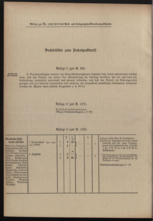 Post- und Telegraphen-Verordnungsblatt für das Verwaltungsgebiet des K.-K. Handelsministeriums 19100722 Seite: 4