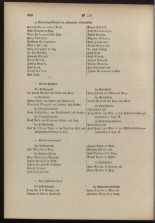 Post- und Telegraphen-Verordnungsblatt für das Verwaltungsgebiet des K.-K. Handelsministeriums 19100725 Seite: 2