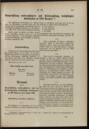 Post- und Telegraphen-Verordnungsblatt für das Verwaltungsgebiet des K.-K. Handelsministeriums 19100822 Seite: 3