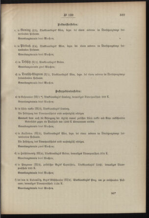 Post- und Telegraphen-Verordnungsblatt für das Verwaltungsgebiet des K.-K. Handelsministeriums 19100903 Seite: 3