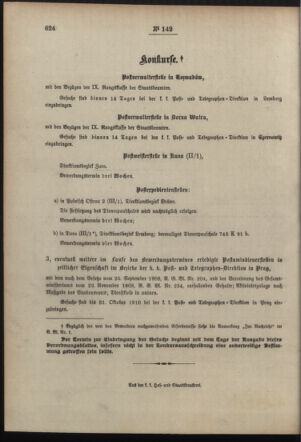 Post- und Telegraphen-Verordnungsblatt für das Verwaltungsgebiet des K.-K. Handelsministeriums 19101006 Seite: 4