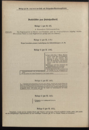 Post- und Telegraphen-Verordnungsblatt für das Verwaltungsgebiet des K.-K. Handelsministeriums 19101011 Seite: 4