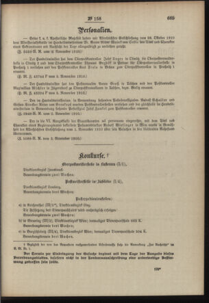 Post- und Telegraphen-Verordnungsblatt für das Verwaltungsgebiet des K.-K. Handelsministeriums 19101114 Seite: 3