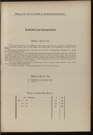 Post- und Telegraphen-Verordnungsblatt für das Verwaltungsgebiet des K.-K. Handelsministeriums 19101123 Seite: 3