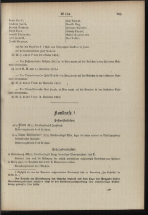 Post- und Telegraphen-Verordnungsblatt für das Verwaltungsgebiet des K.-K. Handelsministeriums 19101124 Seite: 3