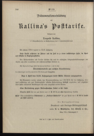 Post- und Telegraphen-Verordnungsblatt für das Verwaltungsgebiet des K.-K. Handelsministeriums 19101213 Seite: 4