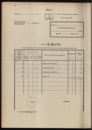 Post- und Telegraphen-Verordnungsblatt für das Verwaltungsgebiet des K.-K. Handelsministeriums 19110111 Seite: 16