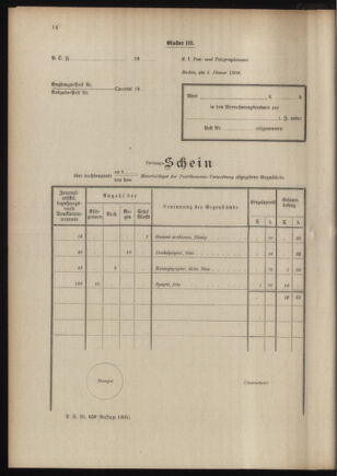 Post- und Telegraphen-Verordnungsblatt für das Verwaltungsgebiet des K.-K. Handelsministeriums 19110111 Seite: 18