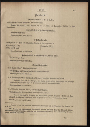 Post- und Telegraphen-Verordnungsblatt für das Verwaltungsgebiet des K.-K. Handelsministeriums 19110214 Seite: 3