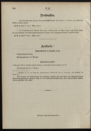 Post- und Telegraphen-Verordnungsblatt für das Verwaltungsgebiet des K.-K. Handelsministeriums 19110307 Seite: 2