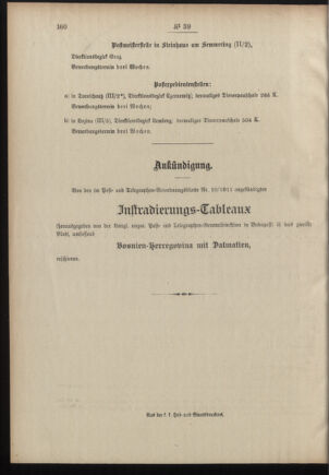 Post- und Telegraphen-Verordnungsblatt für das Verwaltungsgebiet des K.-K. Handelsministeriums 19110330 Seite: 4