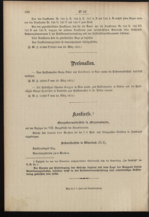 Post- und Telegraphen-Verordnungsblatt für das Verwaltungsgebiet des K.-K. Handelsministeriums 19110331 Seite: 4