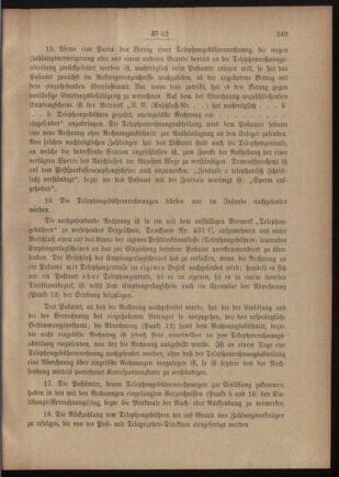 Post- und Telegraphen-Verordnungsblatt für das Verwaltungsgebiet des K.-K. Handelsministeriums 19110512 Seite: 5