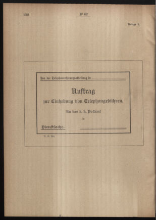 Post- und Telegraphen-Verordnungsblatt für das Verwaltungsgebiet des K.-K. Handelsministeriums 19110512 Seite: 8