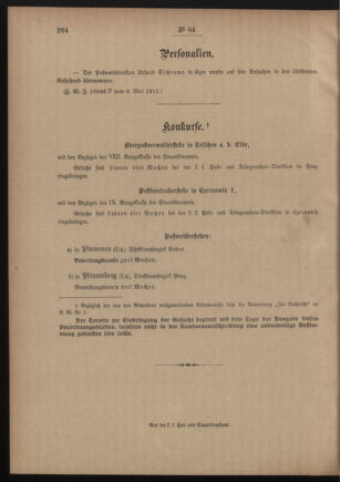 Post- und Telegraphen-Verordnungsblatt für das Verwaltungsgebiet des K.-K. Handelsministeriums 19110516 Seite: 4