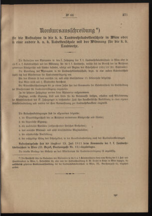 Post- und Telegraphen-Verordnungsblatt für das Verwaltungsgebiet des K.-K. Handelsministeriums 19110519 Seite: 3