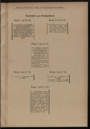 Post- und Telegraphen-Verordnungsblatt für das Verwaltungsgebiet des K.-K. Handelsministeriums 19110523 Seite: 3