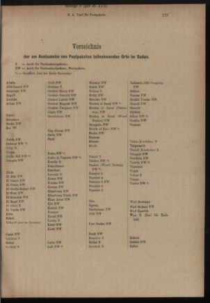 Post- und Telegraphen-Verordnungsblatt für das Verwaltungsgebiet des K.-K. Handelsministeriums 19110624 Seite: 5