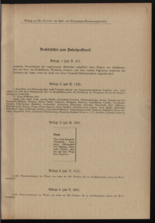 Post- und Telegraphen-Verordnungsblatt für das Verwaltungsgebiet des K.-K. Handelsministeriums 19110707 Seite: 3