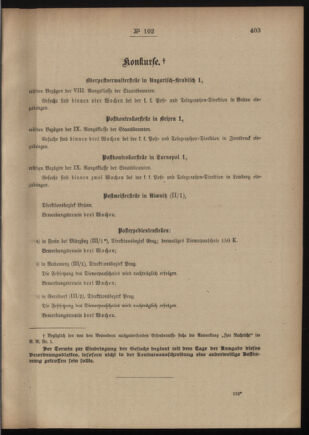 Post- und Telegraphen-Verordnungsblatt für das Verwaltungsgebiet des K.-K. Handelsministeriums 19110805 Seite: 3