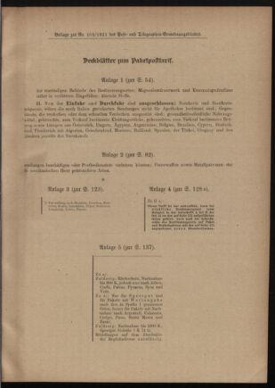 Post- und Telegraphen-Verordnungsblatt für das Verwaltungsgebiet des K.-K. Handelsministeriums 19110811 Seite: 3