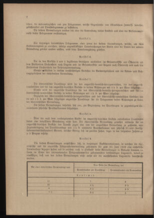 Post- und Telegraphen-Verordnungsblatt für das Verwaltungsgebiet des K.-K. Handelsministeriums 19110906 Seite: 6