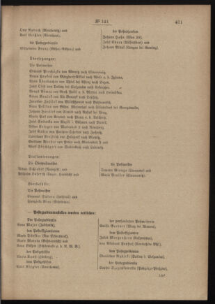 Post- und Telegraphen-Verordnungsblatt für das Verwaltungsgebiet des K.-K. Handelsministeriums 19110923 Seite: 3