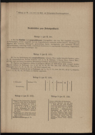 Post- und Telegraphen-Verordnungsblatt für das Verwaltungsgebiet des K.-K. Handelsministeriums 19111014 Seite: 3