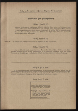 Post- und Telegraphen-Verordnungsblatt für das Verwaltungsgebiet des K.-K. Handelsministeriums 19111107 Seite: 3