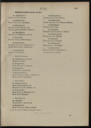 Post- und Telegraphen-Verordnungsblatt für das Verwaltungsgebiet des K.-K. Handelsministeriums 19111128 Seite: 3