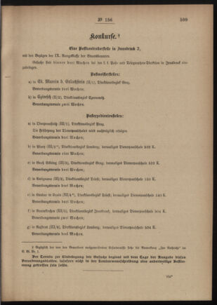 Post- und Telegraphen-Verordnungsblatt für das Verwaltungsgebiet des K.-K. Handelsministeriums 19111201 Seite: 3