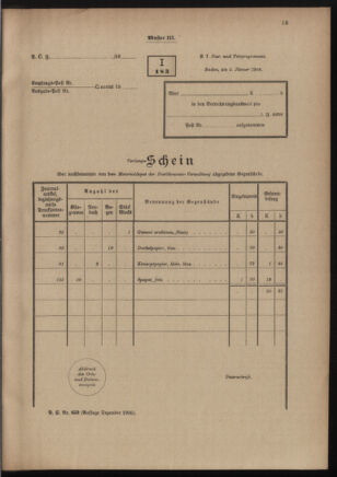 Post- und Telegraphen-Verordnungsblatt für das Verwaltungsgebiet des K.-K. Handelsministeriums 19111212 Seite: 17