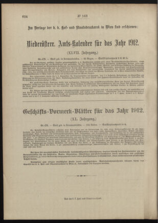 Post- und Telegraphen-Verordnungsblatt für das Verwaltungsgebiet des K.-K. Handelsministeriums 19111215 Seite: 4