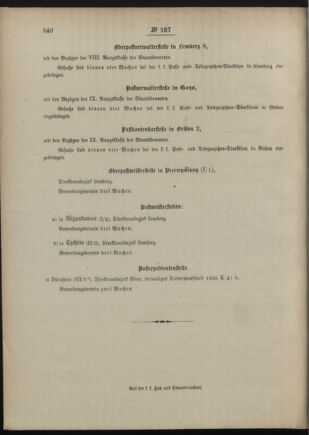 Post- und Telegraphen-Verordnungsblatt für das Verwaltungsgebiet des K.-K. Handelsministeriums 19111221 Seite: 4