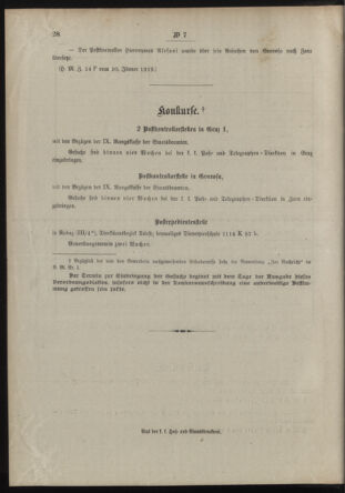 Post- und Telegraphen-Verordnungsblatt für das Verwaltungsgebiet des K.-K. Handelsministeriums 19120115 Seite: 4