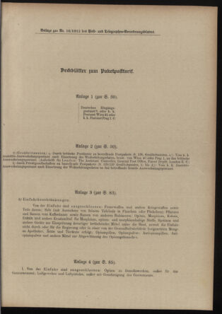 Post- und Telegraphen-Verordnungsblatt für das Verwaltungsgebiet des K.-K. Handelsministeriums 19120208 Seite: 9