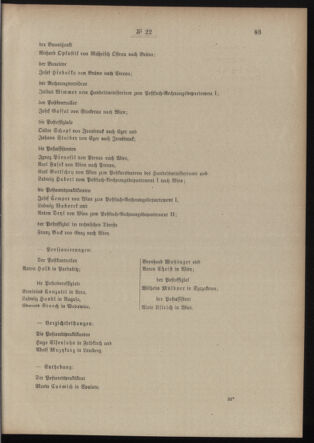 Post- und Telegraphen-Verordnungsblatt für das Verwaltungsgebiet des K.-K. Handelsministeriums 19120221 Seite: 3