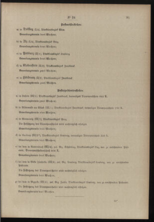 Post- und Telegraphen-Verordnungsblatt für das Verwaltungsgebiet des K.-K. Handelsministeriums 19120223 Seite: 3