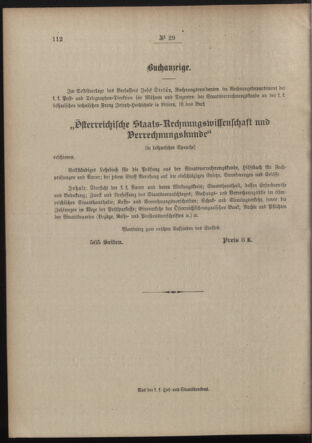 Post- und Telegraphen-Verordnungsblatt für das Verwaltungsgebiet des K.-K. Handelsministeriums 19120301 Seite: 4