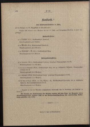 Post- und Telegraphen-Verordnungsblatt für das Verwaltungsgebiet des K.-K. Handelsministeriums 19120314 Seite: 4