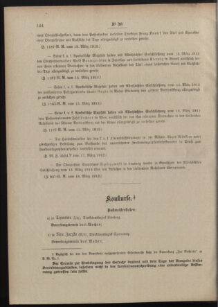 Post- und Telegraphen-Verordnungsblatt für das Verwaltungsgebiet des K.-K. Handelsministeriums 19120322 Seite: 2