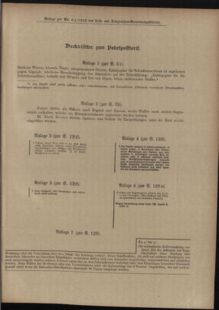 Post- und Telegraphen-Verordnungsblatt für das Verwaltungsgebiet des K.-K. Handelsministeriums 19120425 Seite: 3