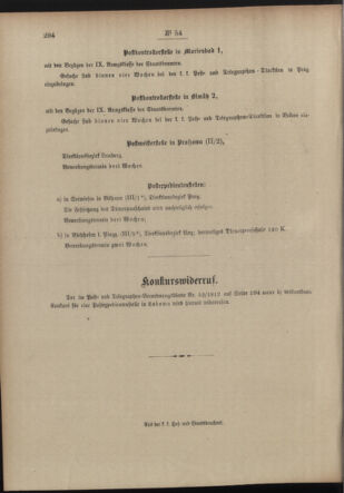 Post- und Telegraphen-Verordnungsblatt für das Verwaltungsgebiet des K.-K. Handelsministeriums 19120501 Seite: 4