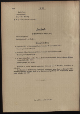 Post- und Telegraphen-Verordnungsblatt für das Verwaltungsgebiet des K.-K. Handelsministeriums 19120603 Seite: 4