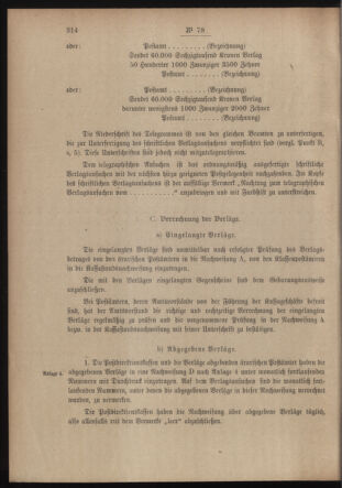 Post- und Telegraphen-Verordnungsblatt für das Verwaltungsgebiet des K.-K. Handelsministeriums 19120624 Seite: 20