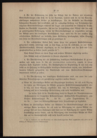 Post- und Telegraphen-Verordnungsblatt für das Verwaltungsgebiet des K.-K. Handelsministeriums 19120624 Seite: 22